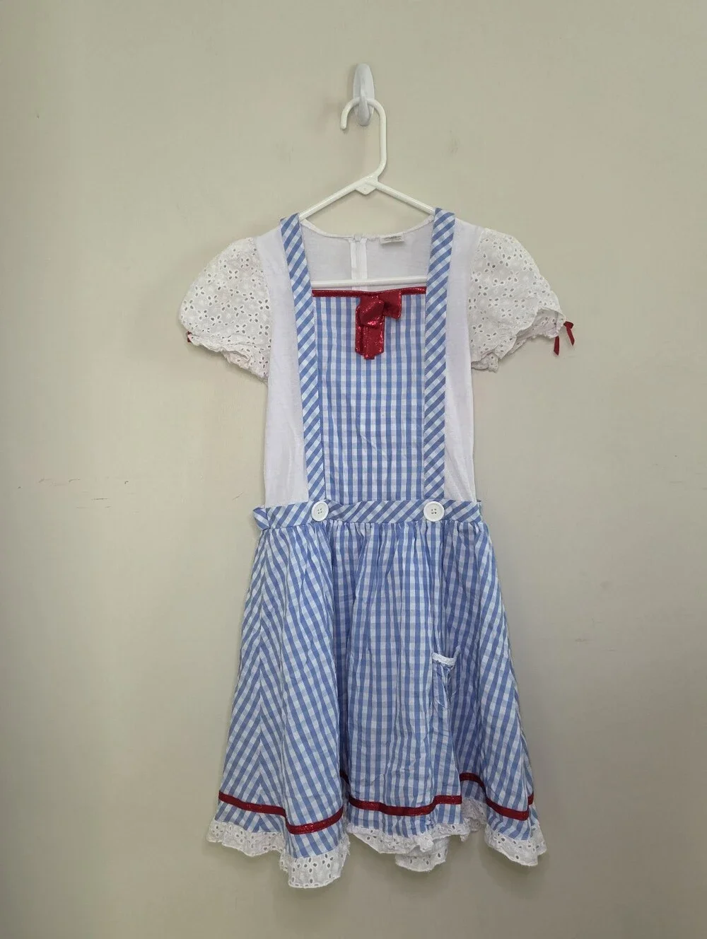 Girls Spirit Halloween The Wizard Of Oz Dorothy Costume Dress Sz XL